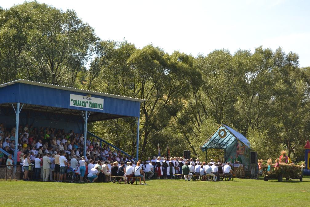 Msza Św. Dożynkowa,Żabnica