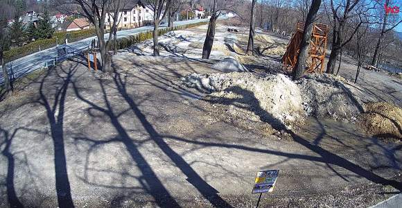 Kamera na Pumptrack w Węgierskiej Górce
